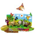 Kit cr�ation  d'Origami ''animaux de la jungle''