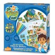 Autocollants Diego � colorier