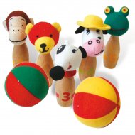 5 baby quilles animaux