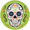 Disque sucre Halloween Calavera images:#0