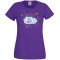 T-shirt Super Maman Nuage - Pourpre images:#0