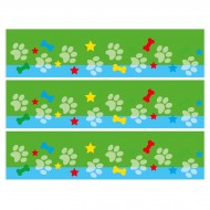 Contours de g�teaux en sucre - Dog Paw Vert