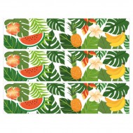 Contours de g�teaux en sucre - Tropical Paradise