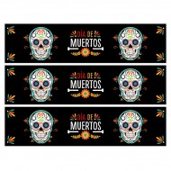 Contours de g�teaux en sucre - Calavera Noir