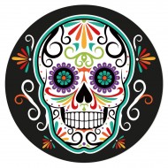 Disque en sucre Black Calavera