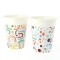 6 Gobelets Rainbow Dots - Compostable images:#0