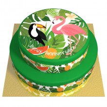 G�teau Tropical - 2 �tages