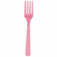10 Fourchettes Rose Bonbon