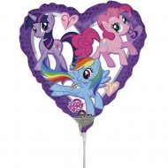 Ballon sur tige My Little Pony Heart