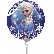 Ballon sur tige La Reine des Neiges