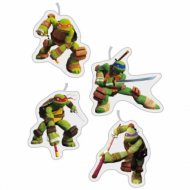 4 Bougies Tortue Ninja