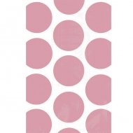 10 Sacs papier Pois Rose