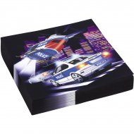 20 Serviettes Police