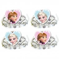 4 Diad�mes peignes Reine des Neiges