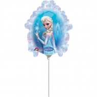 Ballon sur tige La Reine des Neiges