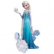 Ballon G�ant Elsa Reine des Neiges Airwalkers
