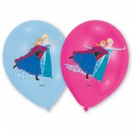 6 Ballons La Reine des Neiges sur Glace
