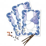 Jeu Olaf � compl�ter pour 6 - Reine des Neiges