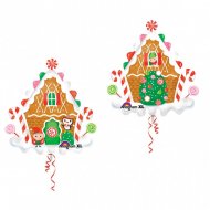 Ballon G�ant maison en Pain d'Epice (76 cm)