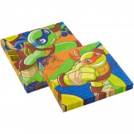 20 Serviettes Tortues Ninja - Half-Shell Heroes
