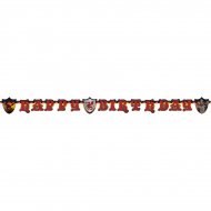 Guirlande Happy Birthday Chevalier de Feu