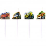 4 Mini Bougies Blaze