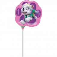 Ballon sur Tige Stella et Everest Pat Patrouille (23 cm)