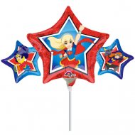 Ballon sur Tige DC Super H�ro Girls