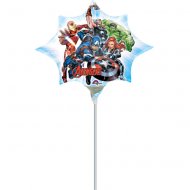 Ballon sur Tige Etoile Avengers