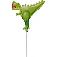 Ballon sur Tige Silhouette Dino T-Rex
