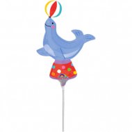 Ballon sur Tige Otarie de Cirque