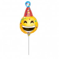 Ballon sur Tige Emoji Party