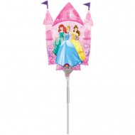 Ballon sur Tige Ch�teau de Princesses Disney