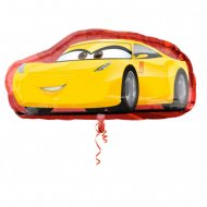 1 Ballon G�ant Double design Cars 3 (88 cm)