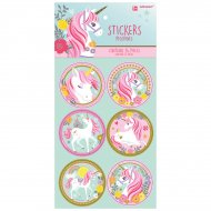 24 Stickers Licorne Magique