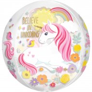 Ballon Orbz � plat Licorne Magique