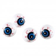 6 Balles Yeux Ensanglant�s (3 cm)