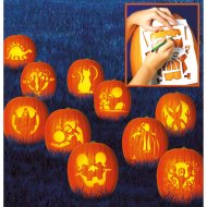 Kit Pochoirs D�co Citrouilles