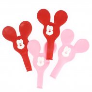 4 Maxi Ballons Minnie � Oreilles Rose (56 cm)