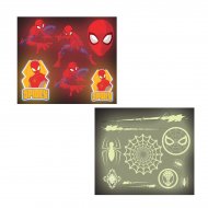 128 Stickers Spiderman Classic/Phosphorescent