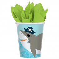 8 Gobelets Pirate Birthday