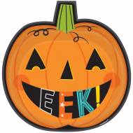 8 Assiettes - Happy Citrouille