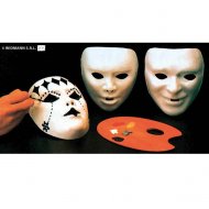 Lot de 12 masques � peindre