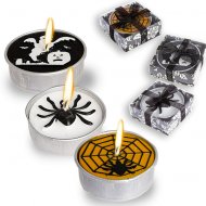 1 Grande Bougie Chauffle Plat Halloween