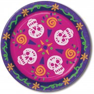 8 Assiettes Jour des Morts Mexique