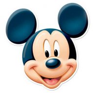 Masque Mickey en Carton