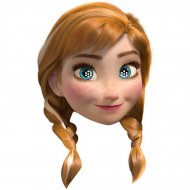 Masque Reine des Neiges Anna