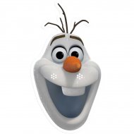 Masque Reine des Neiges Olaf