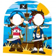 Photo Fun G�ant en carton Bande de Pirates