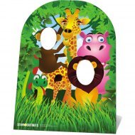 Photo Fun G�ant en carton Animaux de la Jungle